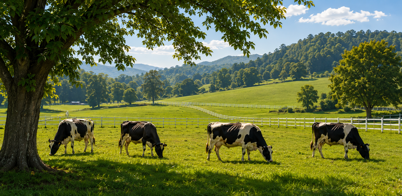 Cows Grazing